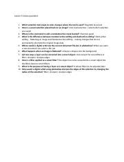 Lesson 5 Review Questions Docx Lesson 5 Review Questions 1 Which