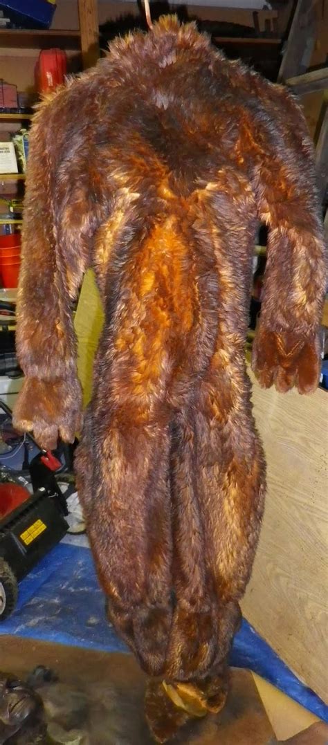 Cards By Cg Diy Bigfoot Costume For A Bigfoot Fanatic