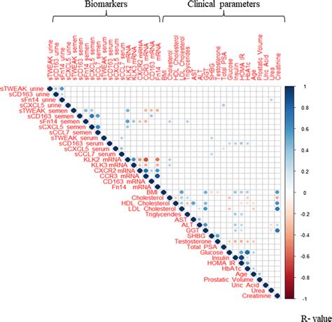 Spearman Correlation Matrix Correlation Map Plotted Using Significance