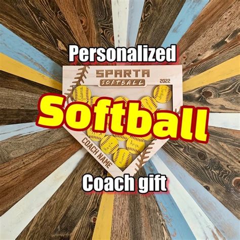 Softball Coach Gift - Etsy