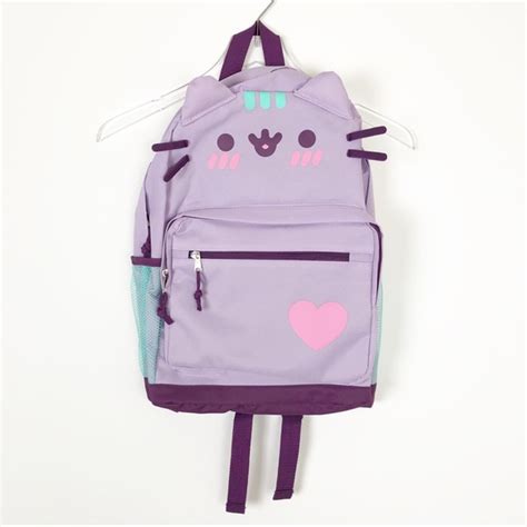 Pusheen Bags Pusheen Pastel Purple Cute Face Backpack New Poshmark