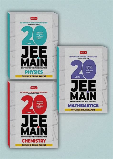 Buy Mtg Years Jee Main Previous Years Solved Papers Bookflow