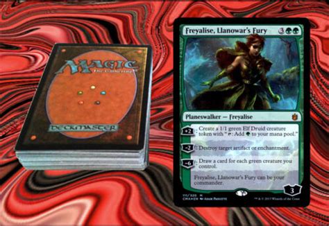 Freyalise Edh Commander Deck Magic Gathering Mtg 100 Cards Elves