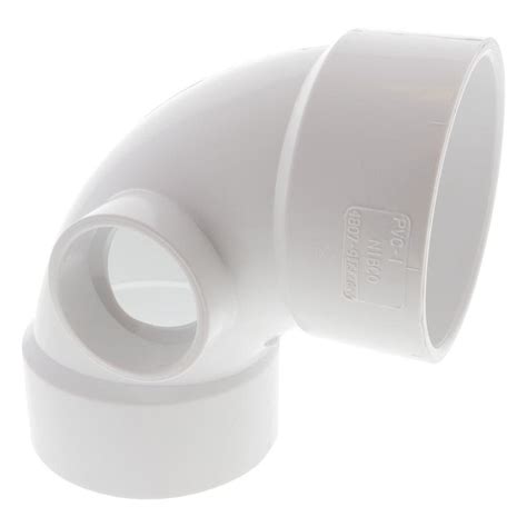 Nibco In X In X In Pvc Dwv Degree All Hub Elbow With