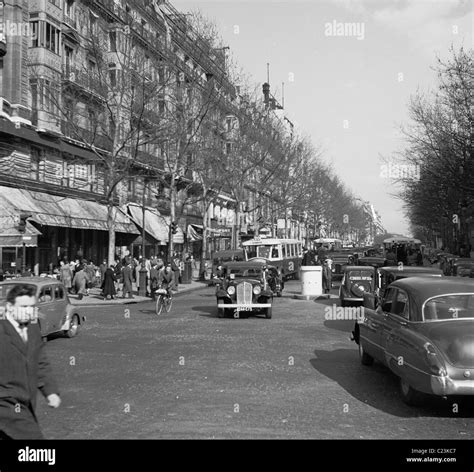 Paris France 1950s An Historical Picture By J Allan Cash Of A Stock