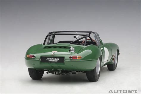 Jaguar Lightweight E Type Opalescent Dark Green Autoart