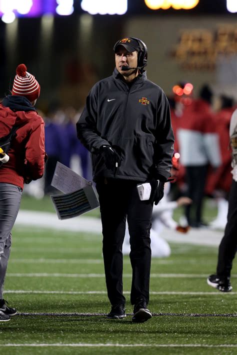 Iowa State's Matt Campbell Signs Extension