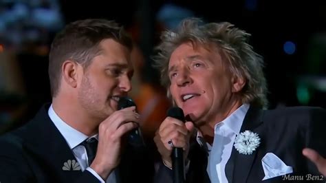 Michael Bublé and Rod Stewart Add Dance Moves to Their Christmas Song