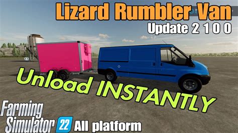 Lizard Rumbler Van FS22 UPDATE Changelog 2 1 0 0 YouTube