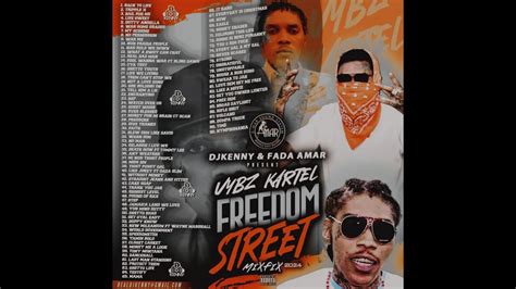 Dj Kenny Fada Amar Present Vybz Kartel Freedom Street Mixfix