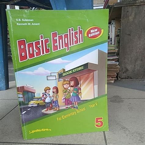 Jual BASIC ENGLISH NEW EDITION PENERBIT YUDISTIRA KELAS 1 2 3 4 5 6