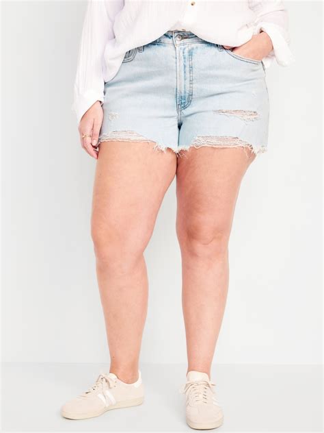 High Waisted Og Jean Shorts Inch Inseam Old Navy