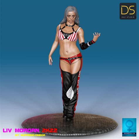 Liv Morgan 2K22 for G8 Female - Daz Content by supremoomega