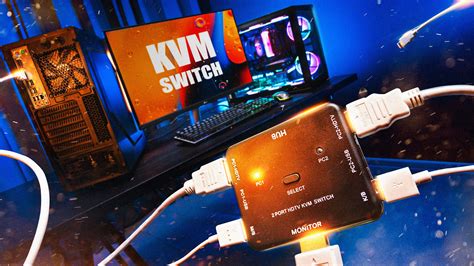 Что такое KVM-свитч, и зачем он нужен? Или как подключить один набор ...