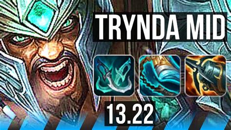 Tryndamere Vs Ahri Mid Comeback Solo Kills Games K