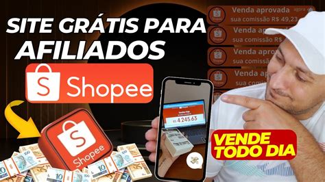 Como Criar Um Site De Afiliados Shopee Do Zero E Vender Todos Os Dias