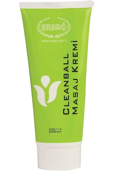 Ersağ Doğal Ürünler Clean Ball Masaj Kremi 200 ml Fiyatı, Yorumları ...