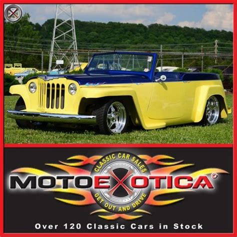 1948 Willys Jeepster | Motoexotica Classic Cars