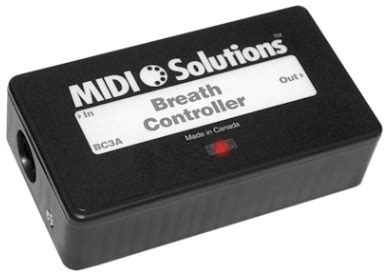 MBC1 MIDI Breath Controller: un soplo de vida | Hispasonic