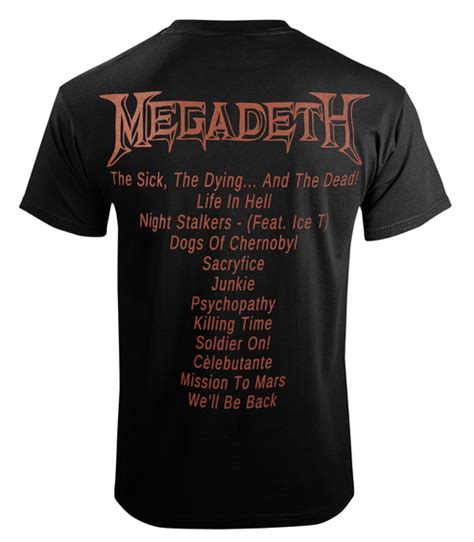 Koszulka Megadeth The Sick The Dying And The Dead Sklep