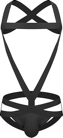 Men S Bandage Bodysuit Sexy Lingerie Bulge Pouch Underwear Cut Out Jumpsuit Sissy Gay Naughty