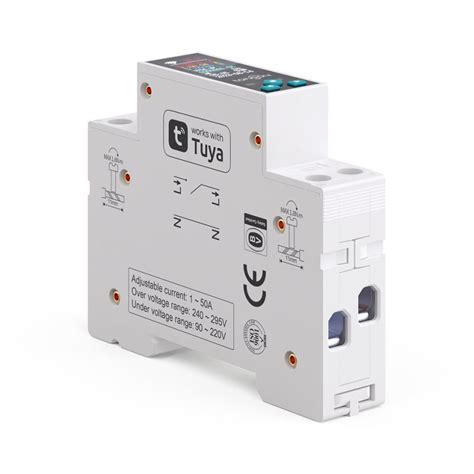 Tongou 1P 50A Switch With Power Monitoring and Prepaid monitoring ...