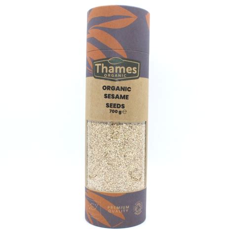 Organic Whole Sesame Seeds Box — Thames Organic