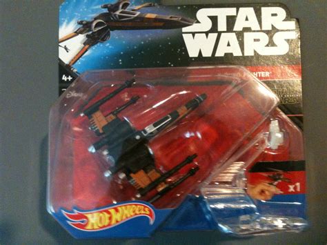 Hot Wheels Star Wars Nave X Wing Fighter Poes Negra En Mercado Libre