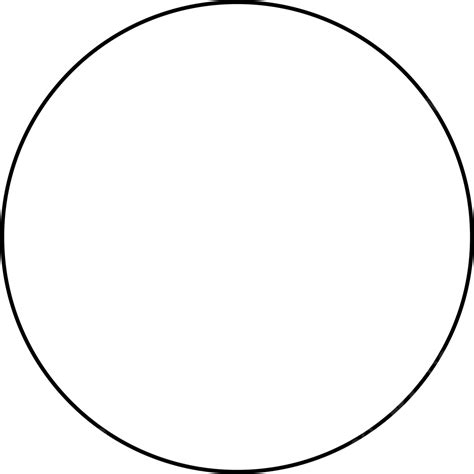 черный круг кольцо PNG , круг клипарт, круглый, форма PNG картинки и ...