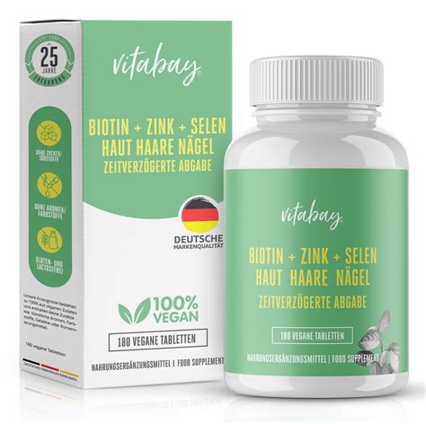 Vitabay D Biotin Mg Depot Selen Mcg Zink Mg St Shop