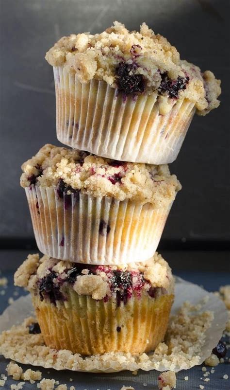 Blueberry Muffins With Streusel Crumb Topping Artofit