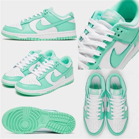 Justfreshkicks On Instagram “official Photos Of The Upcoming Nike Dunk Low “green Glow