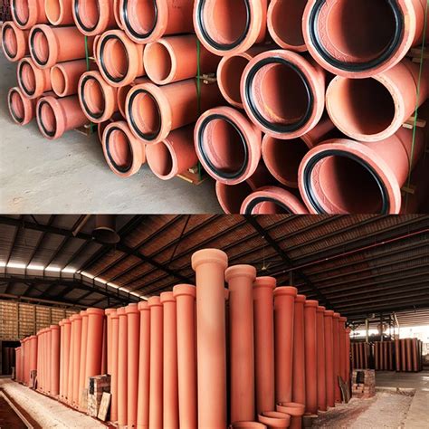 Bsh Vitrified Clay Pipes Vcp Straight Pipe 150mm Dia X 15m L