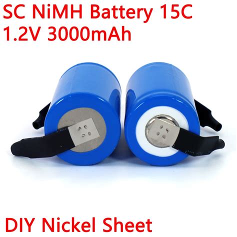 Battery Rechargeable Batteries 1 2v Ni Mh Sc 3000mah