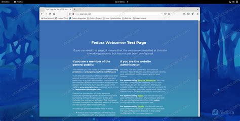 Configurar Apache VirtualHost En Fedora