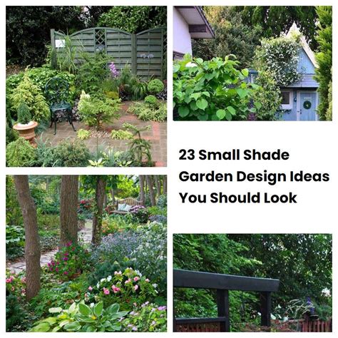 23 Small Shade Garden Design Ideas You Should Look | SharonSable