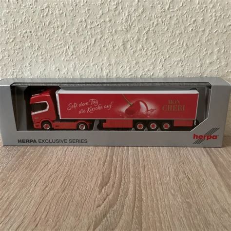 HERPA 5094 SPEDITIONEN Kautetzky Scania CS20 Kühlkoffer Sattelzug Mon