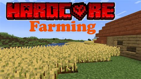 I Made A MASSIVE Wheat Farm In Hardcore Minecraft Ep YouTube