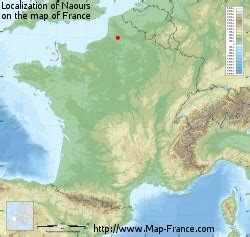 NAOURS - Map of Naours 80260 France