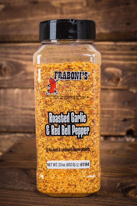 Garlic And Red Pepper Seasoning Frabonis