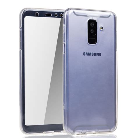 Samsung Galaxy A6 Plus 2018 Hülle Case 360 Handy Schutz Tasche Cover ...