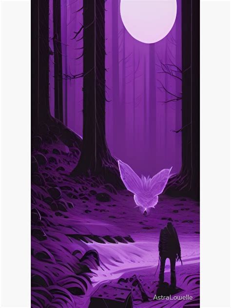 "Purple Butterfly Moon" Sticker for Sale by AstraLowelle | Redbubble