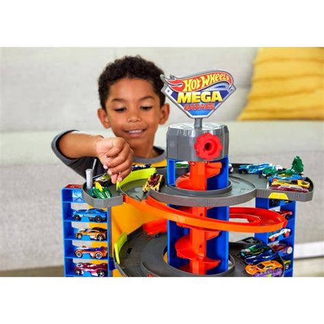 Hot Wheels Pista City Mega Garagem Espiral Auge App Representa Es