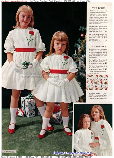 1962 Sears Christmas Book Page 24 Catalogs And Wishbooks