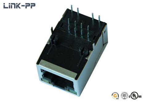 10 100base T Tab Up 5 6605704 9 Rj45 Connector With Leds At Best Price In Huizhou Link Pp