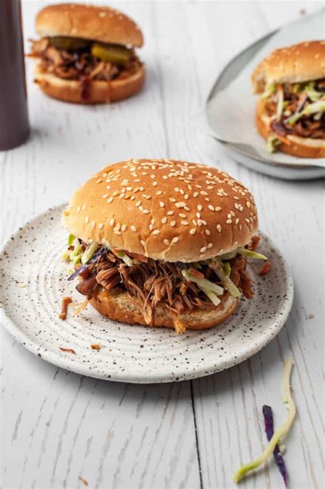 Sweet And Spicy Slow Cooker Pulled Pork House Of Nash Eats