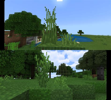 Realistic Trees | Minecraft PE Texture Packs