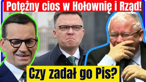 Prezes Kaczy Ski Z Morawieckim Zadaje Pot Ny Cios Ho Owni I Rz Dowi