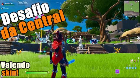 Fortnite Desafio Da Nova Central Ovos De Pascoa Valendo Skin