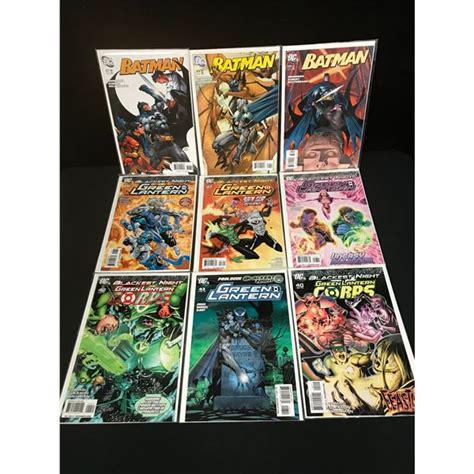 BATMAN/ GREEN LANTERN COMIC BOOK LOT (DC COMICS)